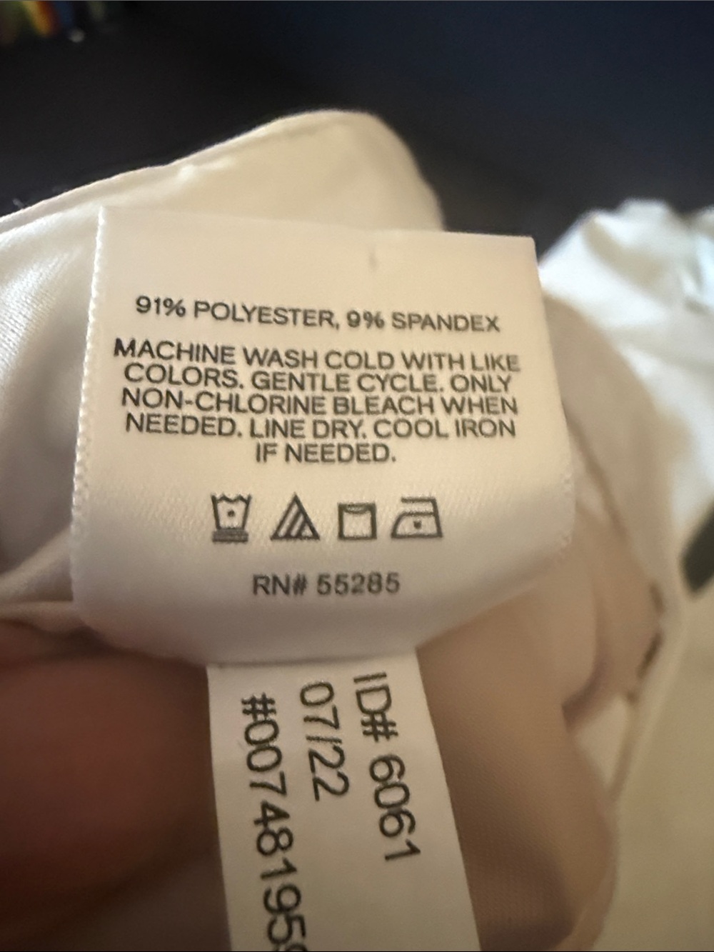 White Express Editor Ankle Pants Suit Size 16 Long/XL - Picture 13 of 13